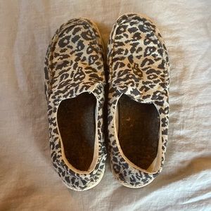 Hey dude leopard shoes